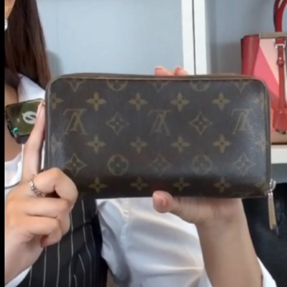 Louis Vuitton Brown Monogram Pouch
